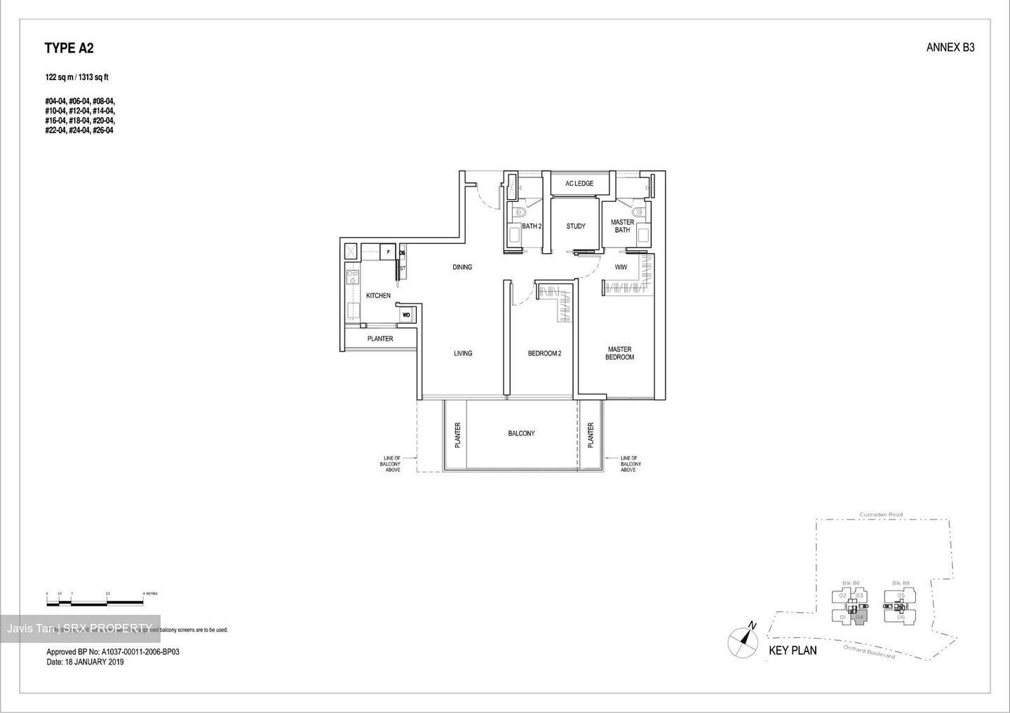 Boulevard 88 (D10), Apartment #346730471